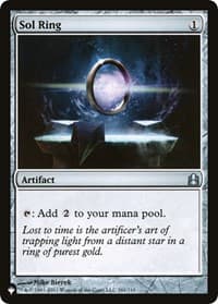 Sol Ring (CMD) - The List Reprints - Magic: The Gathering card