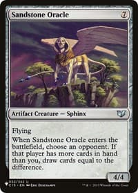 Sandstone Oracle (C15) - The List Reprints - Magic: The Gathering card