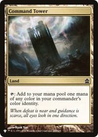 Command Tower (CMD) - The List Reprints - Magic: The Gathering card