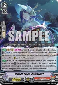 Stealth fiend, Itohiki Girl - V Promo Cards - Cardfight Vanguard card