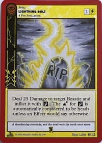 Lightning Bolt - Seance: First Edition Release Event Deck - MetaZoo card