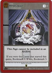 Patient Insight (Sally Ann Thunder Ann Whirlwind) - Seance: First Edition Release Event Deck - MetaZoo card