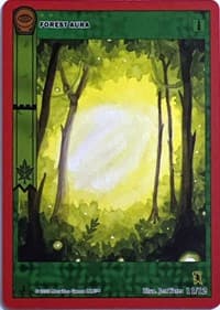 Forest Aura - Seance: First Edition Release Event Deck - MetaZoo card