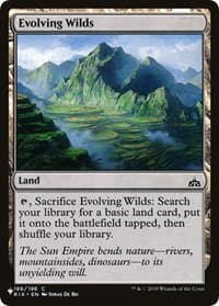 Evolving Wilds (RIX) - The List Reprints - Magic: The Gathering card