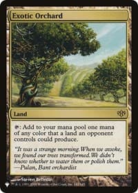 Exotic Orchard (CON) - The List Reprints - Magic: The Gathering card