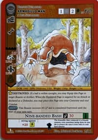 Armadillo Man - Seance: First Edition Release Event Deck - MetaZoo card
