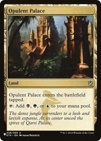 Opulent Palace (KTK) - The List Reprints - Magic: The Gathering card