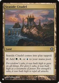 Seaside Citadel (ALA) - The List Reprints - Magic: The Gathering card