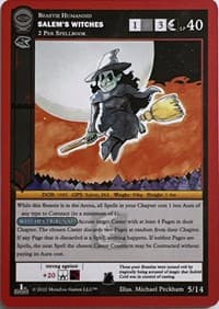 Salem's Witches - Seance: First Edition Release Event Deck - MetaZoo card