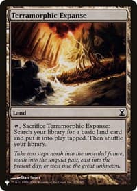 Terramorphic Expanse (TSP) - The List Reprints - Magic: The Gathering card