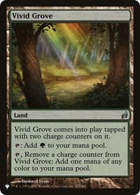 Vivid Grove - The List Reprints - Magic: The Gathering card
