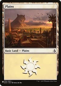 Plains (AKH) - The List Reprints - Magic: The Gathering card