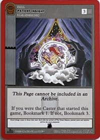 Patient Insight (Sarah Good) - Seance: First Edition Release Event Deck - MetaZoo card