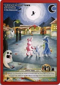 Trick-or-Treat Town (Nighttime) - Seance: First Edition Release Event Deck - MetaZoo card