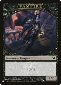 Vampire // Zombie Double-sided Token - The List Reprints - Magic: The Gathering card