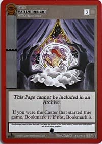 Patient Insight (The Gray Man) - Seance: First Edition Release Event Deck - MetaZoo card