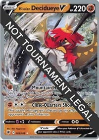 Hisuian Decidueye V - 2022 (Ondrej Skubal) - World Championship Decks - Pokemon card