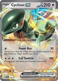 Cyclizar ex - 018 - SV: Scarlet & Violet Promo Cards - Pokemon card