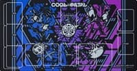 Pokemon TCG: Pokemon Center Japan Exclusive Cool X Metal Playmat - Pokemon International Playmats - Playmats card