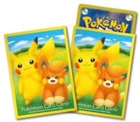 Pokemon TCG: Pokemon Center Japan Exclusive Card Sleeves - Pikachu & Pawmi (64-Pack) - Pokemon International Card Sleeves - Card Sleeves card