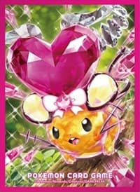 Pokemon TCG: Pokemon Center Japan Exclusive Card Sleeves - Terastal Dedenne (64-Pack) - Pokemon International Card Sleeves - Card Sleeves card
