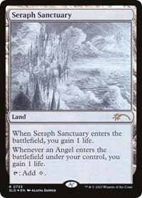 Seraph Sanctuary (Sketch Showcase) - Secret Lair Drop Series - Magic: The Gathering card