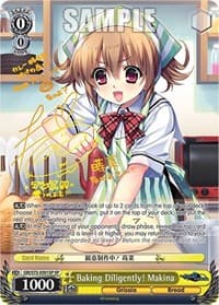 Baking Diligently! Makina (SP) - The Fruit of Grisaia - Weiss Schwarz card