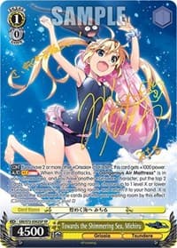 Towards the Shimmering Sea, Michiru (SP) - The Fruit of Grisaia - Weiss Schwarz card