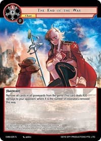 The End of the War - Crimson Moon's Battleground - Force of Will card