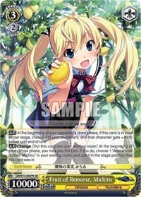 Fruit of Remorse, Michiru (SR) - The Fruit of Grisaia - Weiss Schwarz card