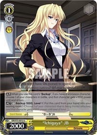 "Ichigaya" JB - The Fruit of Grisaia - Weiss Schwarz card