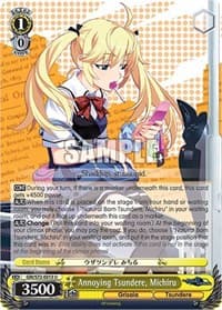 Annoying Tsundere, Michiru - The Fruit of Grisaia - Weiss Schwarz card