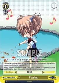 Feeding - The Fruit of Grisaia - Weiss Schwarz card