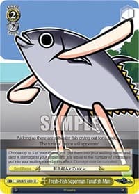 Fresh-Fish Superman Tunafish Man - The Fruit of Grisaia - Weiss Schwarz card