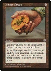 Amber Prison - Mirage - Magic: The Gathering card