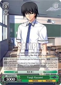 Yuuji Kazami - The Fruit of Grisaia - Weiss Schwarz card