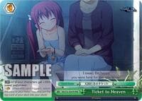 Ticket to Heaven (RRR) - The Fruit of Grisaia - Weiss Schwarz card