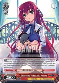 Embracing Affection, Amane - The Fruit of Grisaia - Weiss Schwarz card