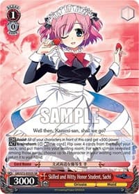 Skilled and Witty Honor Student, Sachi (SR) - The Fruit of Grisaia - Weiss Schwarz card