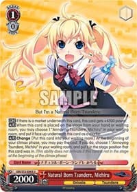 Natural Born Tsundere, Michiru - The Fruit of Grisaia - Weiss Schwarz card