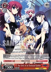 The Girls of an Enclosed Garden - The Fruit of Grisaia - Weiss Schwarz card