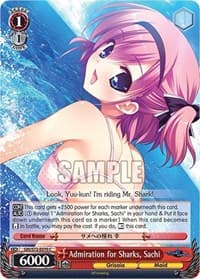 Admiration for Sharks, Sachi - The Fruit of Grisaia - Weiss Schwarz card