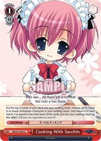Cooking With Sacchin - The Fruit of Grisaia - Weiss Schwarz card