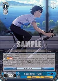 Speeding, Yuuji (SR) - The Fruit of Grisaia - Weiss Schwarz card