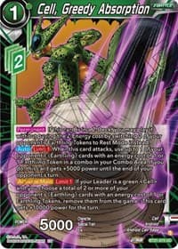 Cell, Greedy Absorption - Wild Resurgence - Dragon Ball Super: Masters card