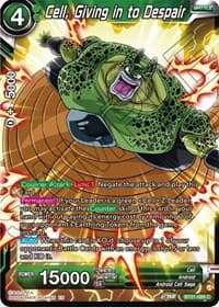 Cell, Giving in to Despair - Wild Resurgence - Dragon Ball Super: Masters card