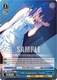 Little Expectation, Yumiko - The Fruit of Grisaia - Weiss Schwarz card