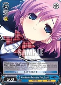 Confession From the Past, Sachi - The Fruit of Grisaia - Weiss Schwarz card