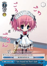 Turn Around And There's Sachi - The Fruit of Grisaia - Weiss Schwarz card