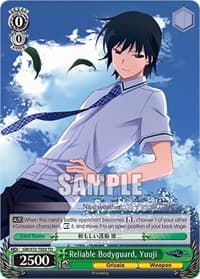 Reliable Bodyguard, Yuuji - The Fruit of Grisaia - Weiss Schwarz card